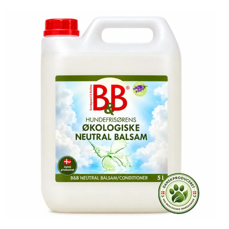 B&B Økologisk Neutral Hundebalsam 5 Liter