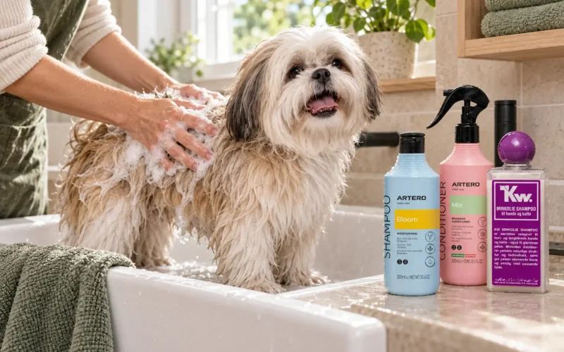 Store badedag – sådan bader du din hund